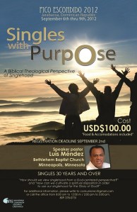 Afiche retiro de solteros-inglés